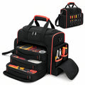 16 Inch Rolling Tool Bag with Wheels and Waterproof Storage Tote