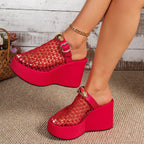 Women's Platform Wedge Sandals Casual Summer Beach Shoes