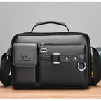 Men's Waterproof Retro Large Capacity Laptop Messenger Bag 88155