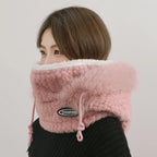 Women's Thermal Plush Hood Scarf & Mask Set