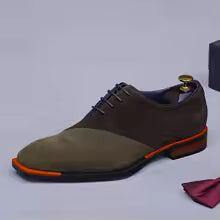 Men's Leather Derby Shoes and Low Top Dress Oxfords