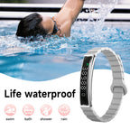 Waterproof Fitness Tracker Smart Band and Health Monitor Smartwatch