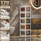 Narrow Space Storage Cabinet with Drawers for Kitchen and Bathroom