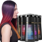 Unisex Natural Semi-Permanent Gray Hair Dye Shampoo 6.8 fl oz