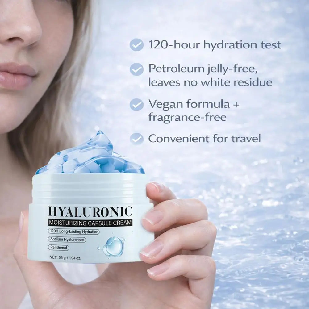 Women's Hyaluronic Acid Hydrating Overnight Capsule Face Cream