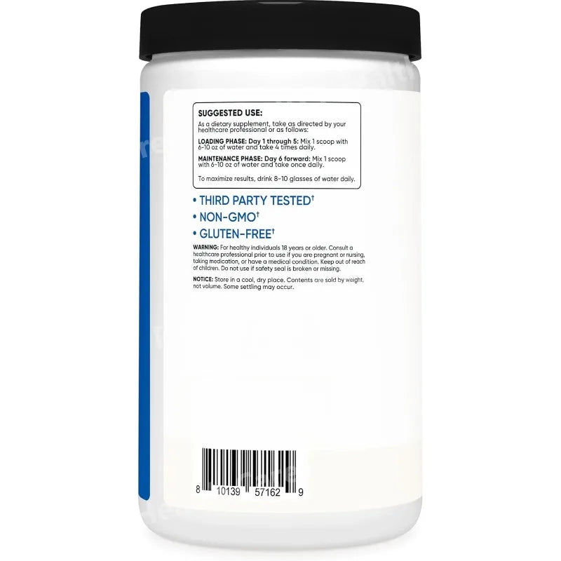 Creatine Monohydrate Micronized Powder Dietary Supplement