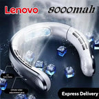 Portable Bladeless Hanging Neck Fan with LED Digital Display 2027