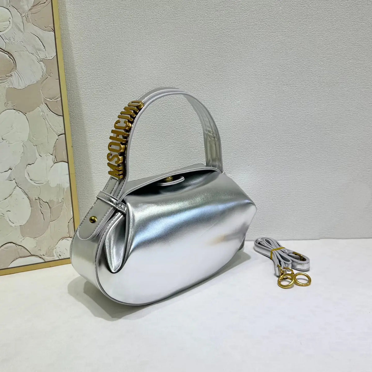 Women's Solid Vintage Crossbody Diaper Bag