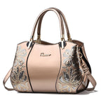 Women's Shiny Patent Leather Shoulder Messenger Bag