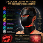 LED Photon Face and Neck Therapy Mask with Infrared