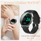Women's Smart Watch with 1.32" AMOLED Touchscreen and Bluetooth Call