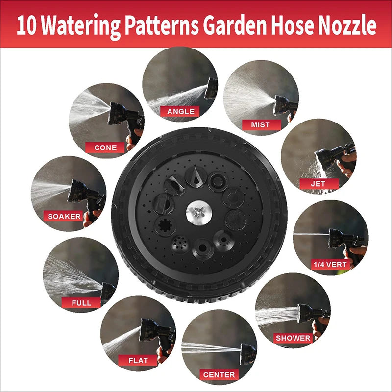 Portable Manual Camping Shower with 9.8-ft Hose