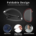 Foldable Bluetooth Neckband Headset and Retractable Wireless Headphones
