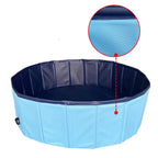 Portable Dog Swimming Pool or Pool Cover Scratch-Resistant PU Grooming Tub