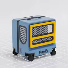 Large Capacity Breathable Rolling Pet Luggage Stroller