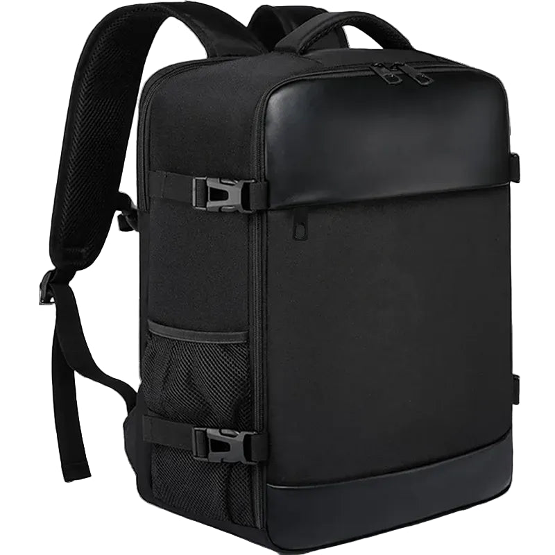 Unisex Business Nylon Multi-Compartment Travel Laptop Backpack BJ855