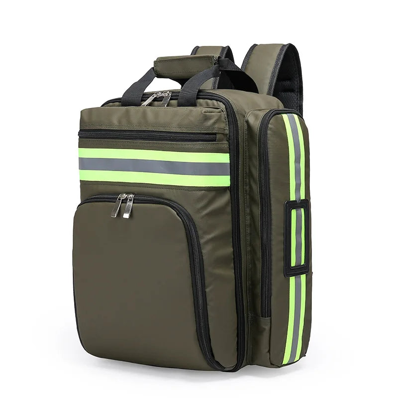 Emergency Rescue Backpack with Multi-Layer Storage
