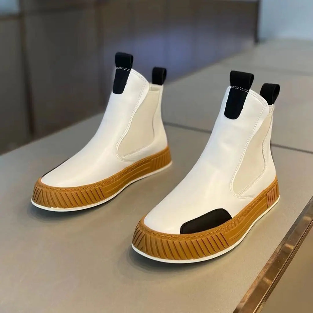 Men's High Top Platform Sneaker Winter Snow Boots