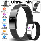 Waterproof Fitness Tracker Smart Band and Health Monitor Smartwatch