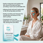 Unisex Peptide-Infused Face & Eye Wrinkle Smoothing Tape Patches