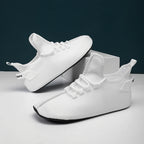 Men's Air Mesh Casual Shoes Lightweight Lace-Up Running Sneakers