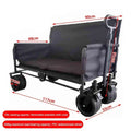 Multifunctional Folding Camping Cart with 40-Gallon Capacity