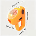 Interactive Dog Treat Launcher Lightweight Portable Snack Dispenser Puzzle Toy