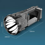 Rechargeable LED Flashlight and Waterproof Outdoor Searchlight