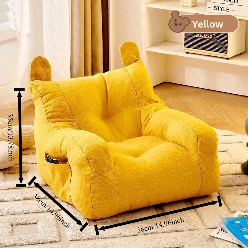 Cartoon Detachable Washable Plush Pet Cat Sofa Bed