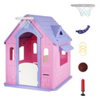 Kids 5 in 1 Sports Activity Cottage Playhouse Toy Set