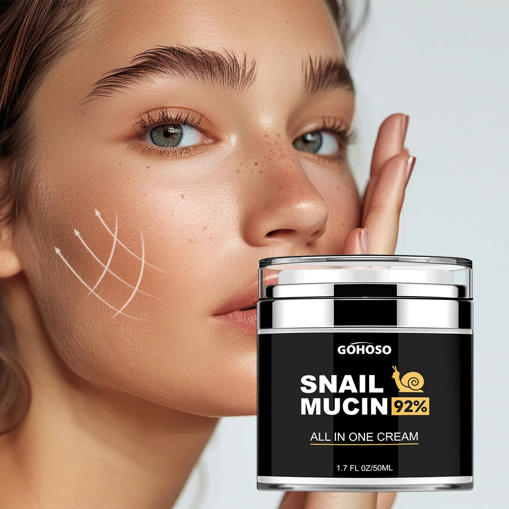 Unisex Snail Mucus Moisturizing Face Cream 1.7 fl oz