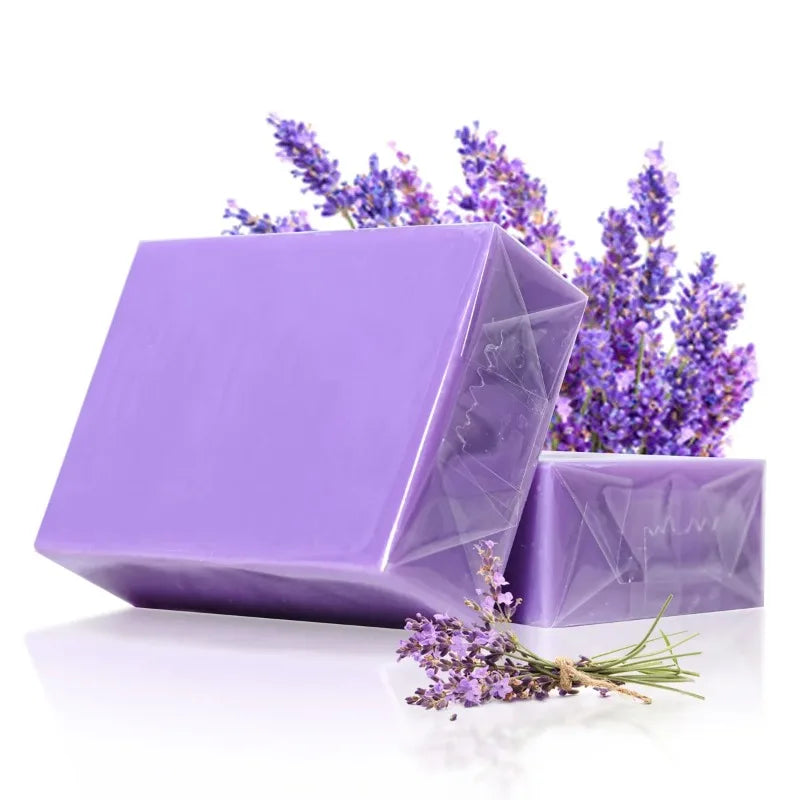 Natural Organic Lavender Cleansing Face Body Soap Bar