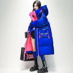 Women's Thick Warm Hooded Down Parka Coat