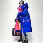 Women's Thick Warm Hooded Down Parka Coat