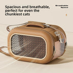 Portable Outdoor Space Cabin Crossbody Cat Carrying Bag