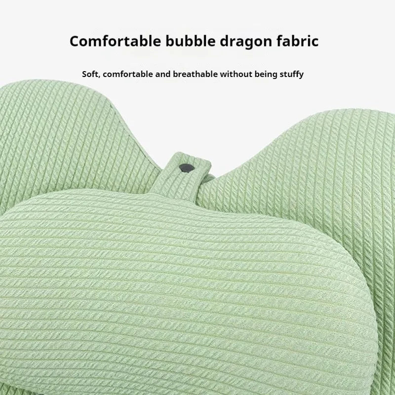 Ergonomic Memory Foam Bed Wedge Pillow with Neck Support