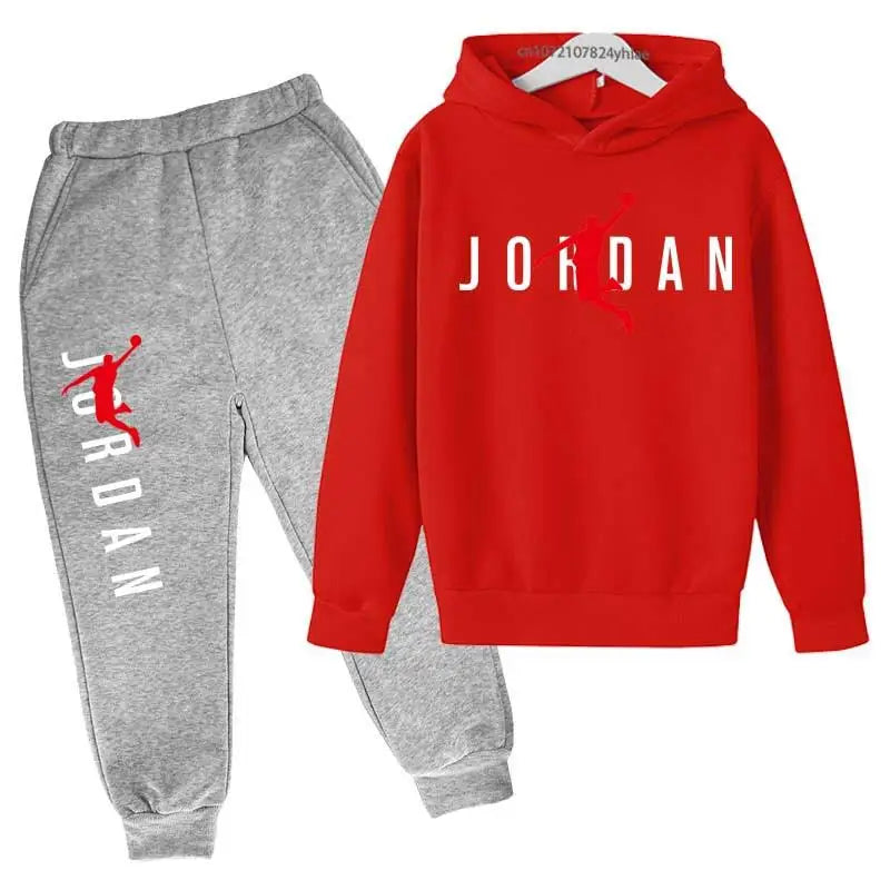 Kids Unisex Hoodie and Pants Tracksuit Set