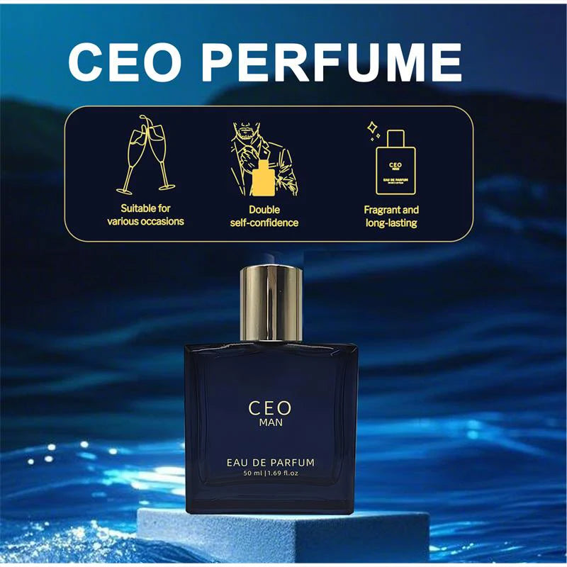 Men's Woody Long-Lasting Fresh Luxury Eau De Toilette Spray 1.7 fl oz
