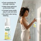 Active Foam Bathroom Cleaner and Toilet Deodorizer Spray