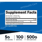 Creatine Monohydrate Micronized Powder Dietary Supplement