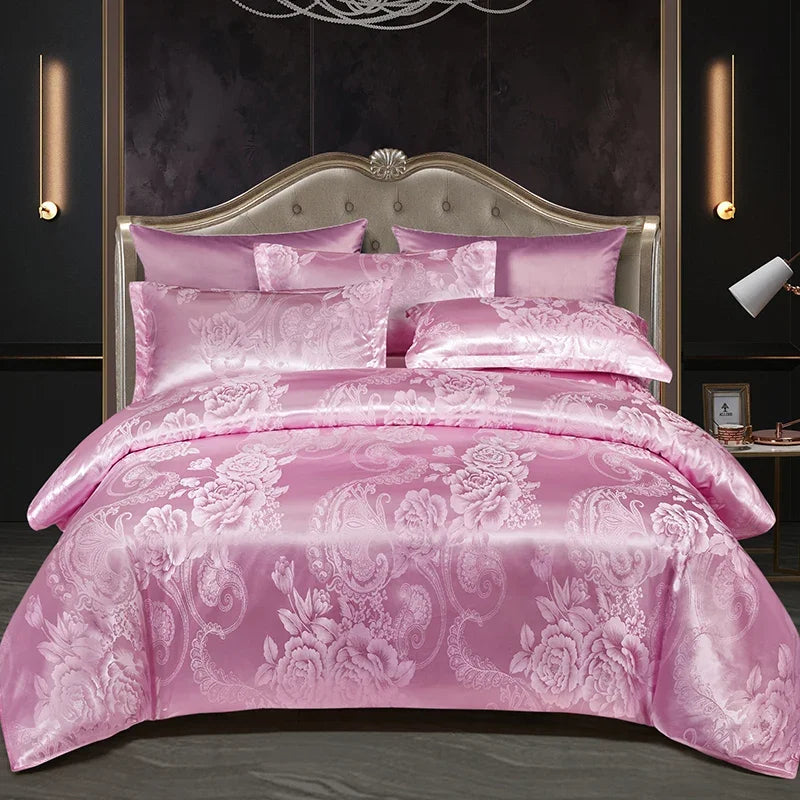 European Luxury Soft Duvet Cover and Bedroom Bedding Set