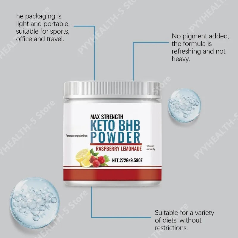 Electrolyte Powder Supplement with Sodium Calcium Magnesium Support 272g