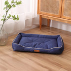 Corduroy Dog Sofa Bed Large Winter Warm Cushion for Cats and Dogs