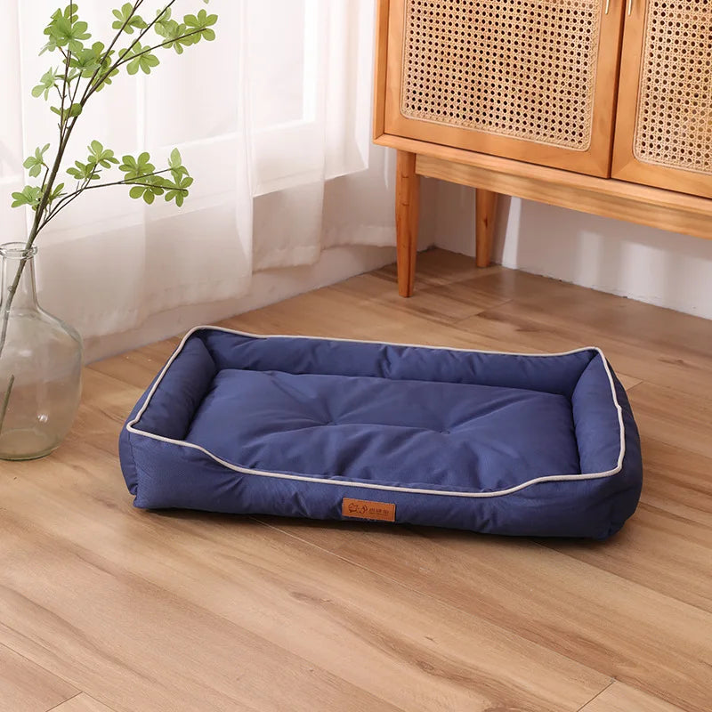 Corduroy Dog Sofa Bed Large Winter Warm Cushion for Cats and Dogs