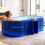 Portable Insulated Cold Plunge Ice Bath Tub for Shower