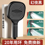 High Pressure Handheld Massage Shower Head with 3 Spray Modes