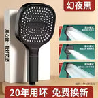 High Pressure Handheld Massage Shower Head with 3 Spray Modes