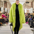 Women's Thick Warm Hooded Faux Fur Coat