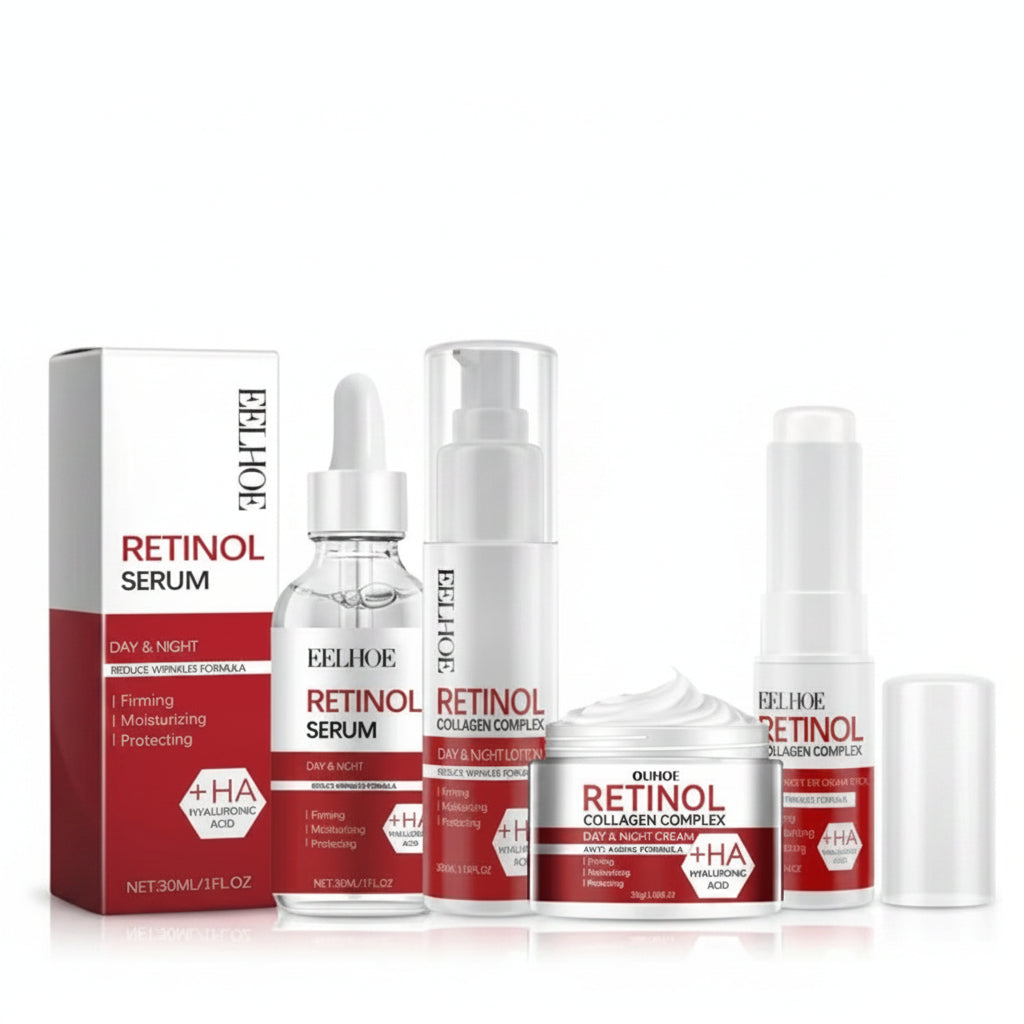 Hoygi Retinol Anti-Aging Facial Skincare Treatment Serum and Cream