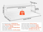 Multi-Tier Laundry Washer and Dryer Storage Rack Organizer